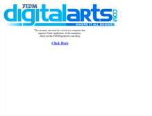Tablet Screenshot of fidmdigitalarts.com